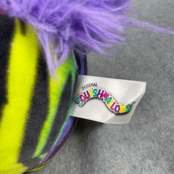 Squishmallow Safiyah The Zebra Plush‎ Stuffed Animal 8" Rainbow Striped - Picture 3 of 3